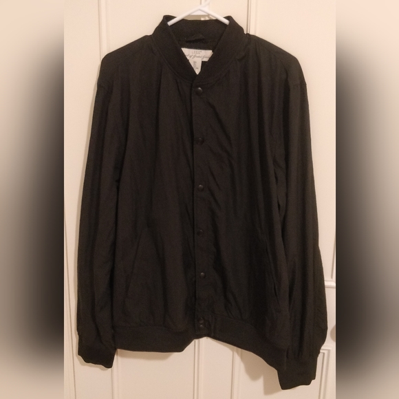 H&M Black Lightweight Bomber Jacket - Picture 1 of 4